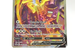 Pokemon card Jolteon V SWSH183 Full Art SWSH Black Star Promos 2021 English LP - Image 3