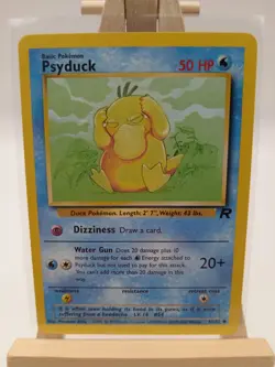 Pokemon TCG Psyduck Team Rocket 65/82 Unlimited Regular Common Card WOTC NM - Image 1
