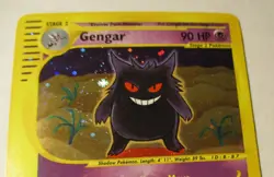 Pokemon TCG Expedition Base Set Gengar 13/165 Reverse Holo Card 2002 Played - Image 4