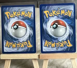 Pokemon TCG Poliwhirl 024/108 + Poliwrath 025/108 Evolutions Holo Rare Card Set - Image 2