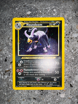 Pokemon TCG Cards Houndoom 4/75 Neo Discovery Holo Rare LP - Image 4