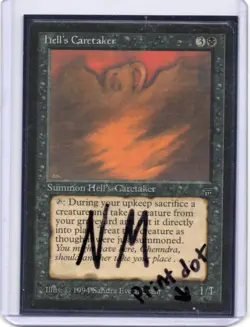 MTG Hell's Caretaker (NM) Legends LEG Magic - Image 1