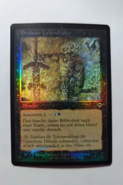 1x GERMAN RETRO FOIL Profane Tutor MH2 NM - Magic MTG Rare x1 - Image 1