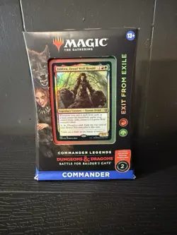 Magic Commander Legends Battle for Baldur's Gate-Exit from Exile Commander Deck - Image 1