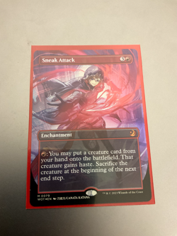Sneak Attack (Anime Borderless) Wilds of Eldraine: Enchanting Tales Foil - Image 3