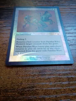 Parallax Wave - Foil - Nemesis - MP - Moderate Play - Image 3
