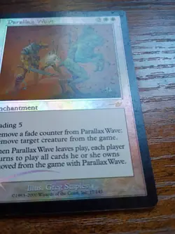 Parallax Wave - Foil - Nemesis - MP - Moderate Play - Image 4
