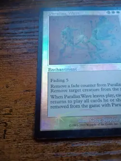 Parallax Wave - Foil - Nemesis - MP - Moderate Play - Image 5