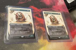 MTG Avatar: The Last Airbender Badgermole Cub (Borderless) Non Foil - Image 1