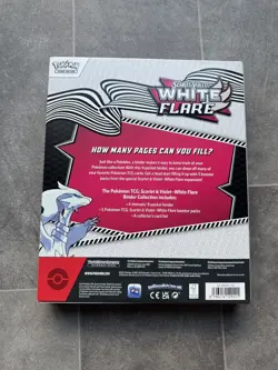 Pokemon TCG: Scarlet & Violet - White Flare Binder Collection - Image 2