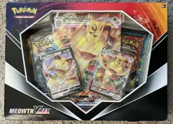 Pokemon MEOWTH VMAX Special Collection Box, Factory Sealed. - Image 1