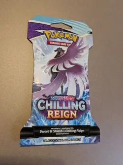 Pokemon Chilling Reign Sword & Shield Booster Pack Factory Sealed - Image 1