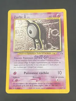 CARTE POKEMON ZARBI 14/75 FR HOLO NEO DISCOVERY - PL - Image 1
