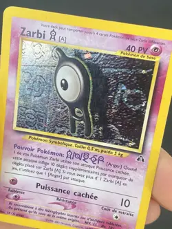 CARTE POKEMON ZARBI 14/75 FR HOLO NEO DISCOVERY - PL - Image 2