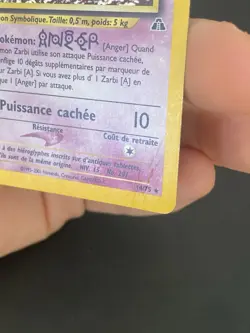 CARTE POKEMON ZARBI 14/75 FR HOLO NEO DISCOVERY - PL - Image 4