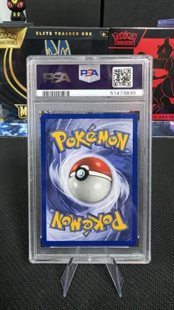 Pokemon 2000 WOTC Base Set 2 Wartortle "W" Stamp Magazine Promo #63/130 PSA 9 - Image 2