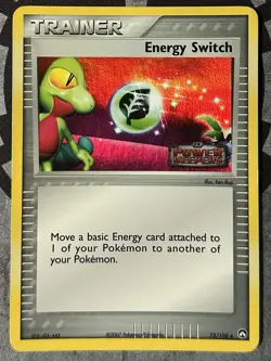Pokemon TCG: ENERGY SWITCH Uncommon Power Keepers Reverse Holo Stamped #75 - MP - Image 1