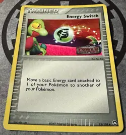 Pokemon TCG: ENERGY SWITCH Uncommon Power Keepers Reverse Holo Stamped #75 - MP - Image 4