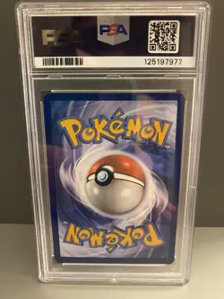 2025 POKEMON SVP EN-SV BLACK STAR PROMO #203 TEAM ROCKET'S WOBBUFFET PSA 9 - Image 2
