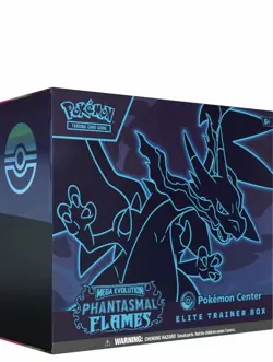Pokemon Phantasmal Flames Pokemon Center Exclusive PKC Elite Trainer Box ETB - Image 1