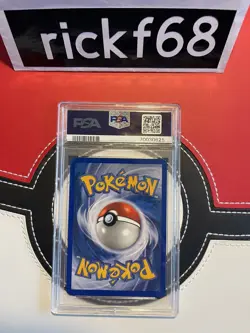 2002 POKEMON EXPEDITION 65 TYPHLOSION-REV.FOIL PSA 8 - Image 2