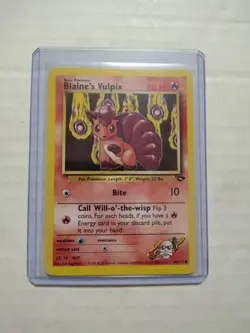 Blaine's Vulpix 66/132 Gym Challenge Regular - Pokemon TCG - WOTC - Image 1