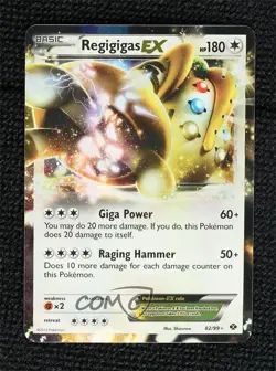Regigigas EX Pokemon Black & White Next Destinies #82 - Image 1