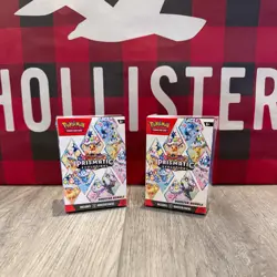 1x Pokemon Scarlet & Violet Prismatic Evolutions Booster Bundle | 6 Packs - Image 1