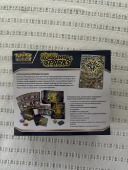 Pokemon TCG - Surging Sparks Pokemon Center - Elite Trainer Box - Sealed ETB x5 - Image 3