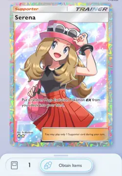 Pokemon TCG Pocket - Serena 2? Trainer- Crimson Blaze - ENGLISH - Fast Trade - Image 1
