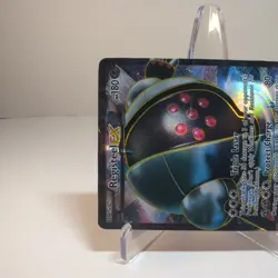 Registeel EX 122/124 Full Art Dragons Exalted Holo Pokemon TCG DAMAGED - Image 3