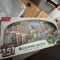 Pokemon TCG: 151 - Blooming Waters Premium Collection Damaged Box 2x - Image 1