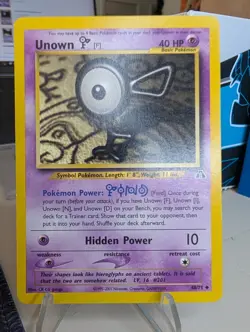 Unown [F] 48/75 Neo Discovery Regular for sale online - Image 3