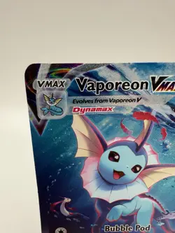 Vaporeon VMAX ⭐ SWSH182 Promo Holo SWSH Black Star 2019 Pokemon - Image 2