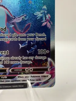 Vaporeon VMAX ⭐ SWSH182 Promo Holo SWSH Black Star 2019 Pokemon - Image 4