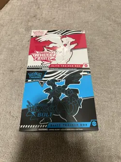 Pokemon TCG: Scarlet & Violet Black Bolt Elite & White flare ETB SEALED/NEW - Image 1