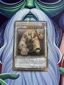 Yugioh/ Colossal Fighter/ Quarter Century Secret Rare/ RA03/ 1st Edition/ Mint - Image 1