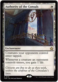 MTG Foundations Authority of the Consuls (Rare) - Image 1