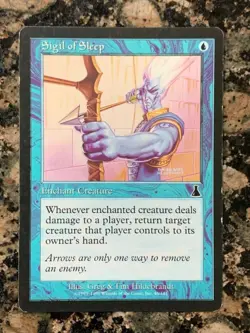 MTG Sigil of Sleep x1 Urza's Destiny, Magic the Gathering - Image 1