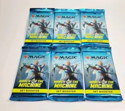 6x March Of The Machine Set Booster Pack Magic The Gathering New Sealed NIP - Image 5
