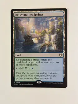 Rejuvenating Springs Commander Masters Magic the Gathering MTG - Image 1
