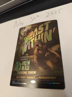 MTG Beast Within Secret Lair Drop Series, Foil, Near Mint Condition - Image 3