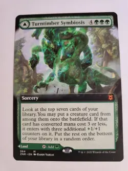 Turntimber Symbiosis (Extended Art) Zendikar Rising 1 Foil 1 Regular - Image 2