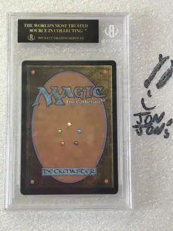 BGS 10 PRISTINE MTG FINAL FANTASY BORDERLESS ZIDANE, TANTALUS THIEF BLACK LABEL - Image 2