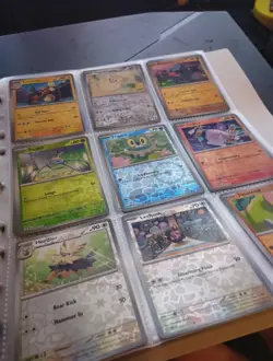 Foil Shiny Pokemon Card Lot With Binder - Image 3