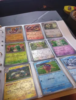 Foil Shiny Pokemon Card Lot With Binder - Image 4