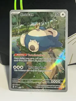 Snorlax SVP051 Pokemon TCG SV 151 Black Star Promo English - Image 1