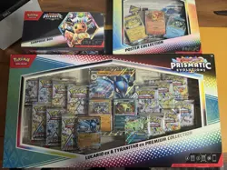 Pokemon TCG Prismatic Evolutions Lucario & Tyranitar ex PC Poster Surprise Box - Image 2