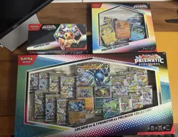 Pokemon TCG Prismatic Evolutions Lucario & Tyranitar ex PC Poster Surprise Box - Image 3
