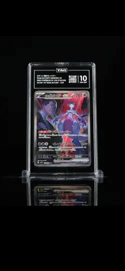 TAG 10 GEM MINT Team Rockets Mewtwo ex #125 Glory of Team Rocket Holo Japanese - Image 1
